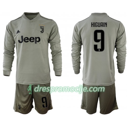Juventus Dres HIGUAIN 9 Dječji Gostujući 2018/19 Dugim Rukavima Juventus Dres HIGUAIN 9 Dječji Gostujući 2018/19 Dugim Rukavima